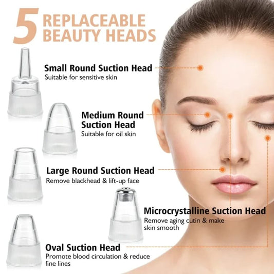 Multifunctional Electric Facial Pore Cleaner & Blackhead Remover