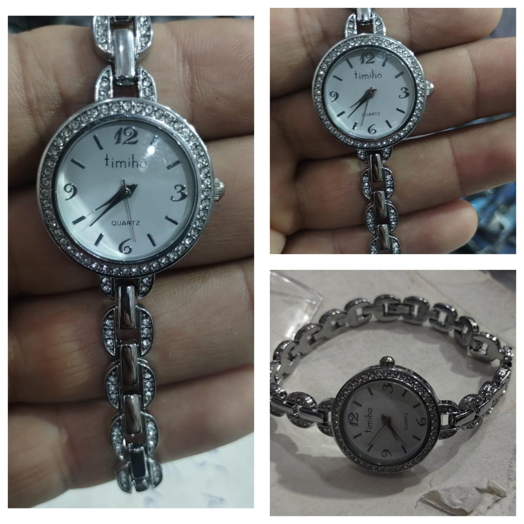 Women Watch - Analog Watch For Women | Best Quality Stainless Steel Watch In Silver Color