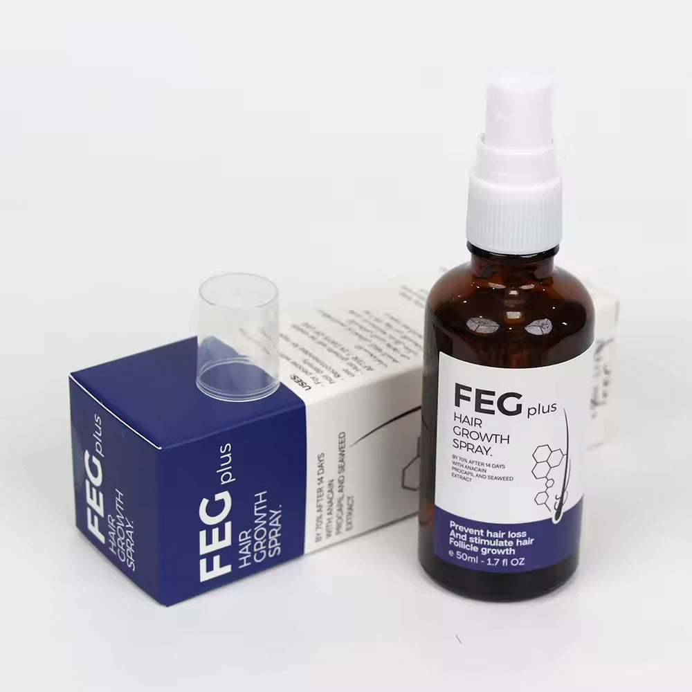 FEG Plus Hair Growth Spray – Prevent Hair Loss & Boost Follicle Growth (50ml)