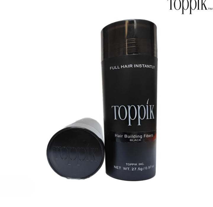 Toppik Hair Building Fibers Complete Set – Black (Full Hair Instantly)