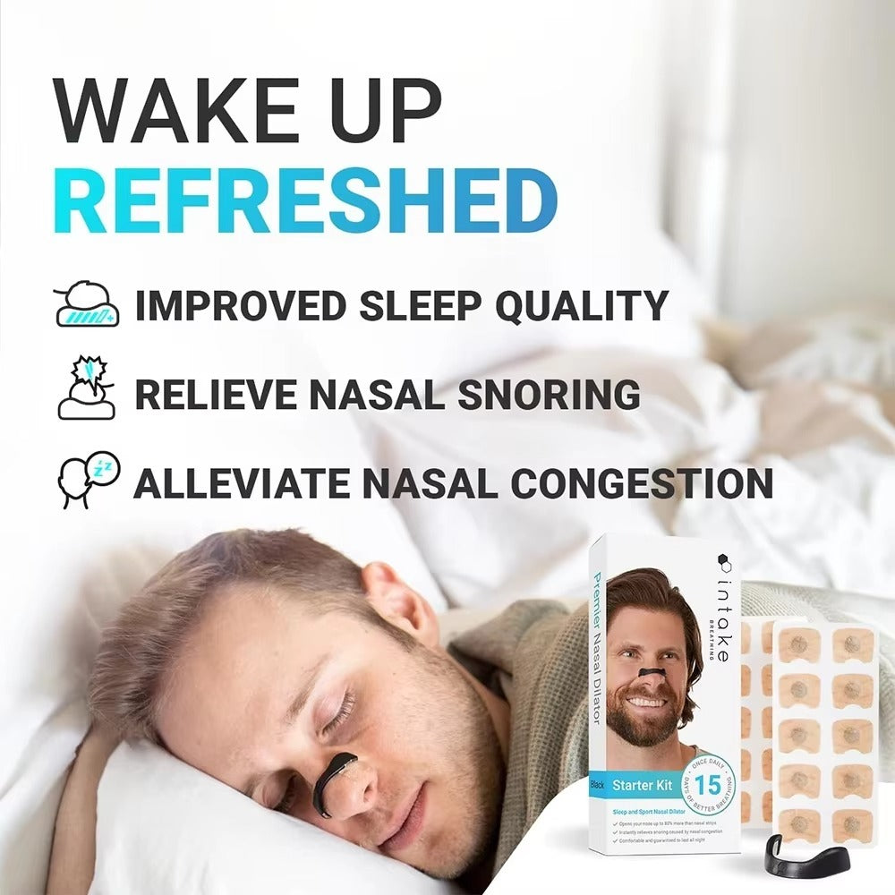 💤 15PCS Magnetic Sport Nasal Strips – Breathe Better, Sleep Deeper 🌙