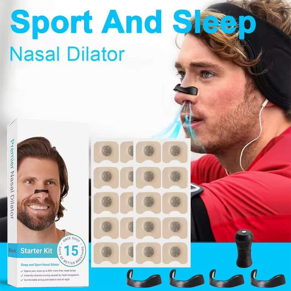 💤 15PCS Magnetic Sport Nasal Strips – Breathe Better, Sleep Deeper 🌙