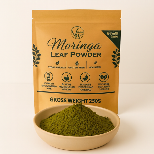 Organic Moringa Leaf Powder | Natural Superfood For Weight Loss, Immunity Boost, Energy Support & Height Growth | Refined Herbal Supplement