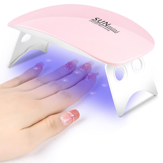 SUNmini Portable UV LED Nail Lamp – Fast Drying, Compact & Powerful!