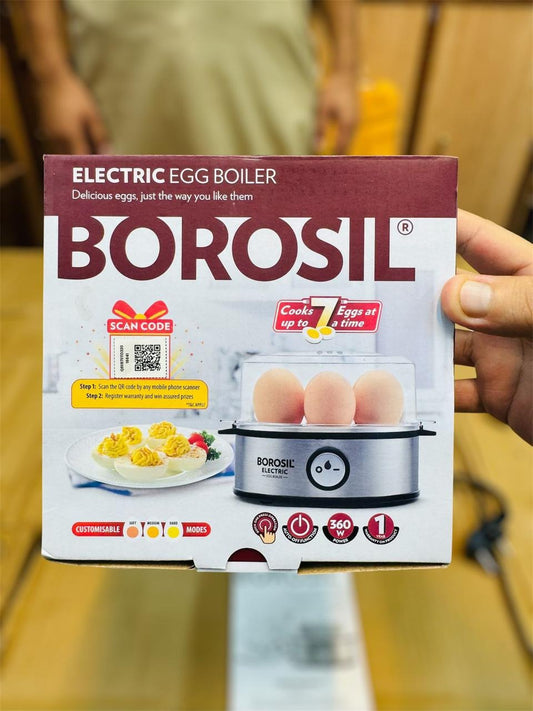 Borosil Electric Egg Boiler – Perfect Eggs Every Time!