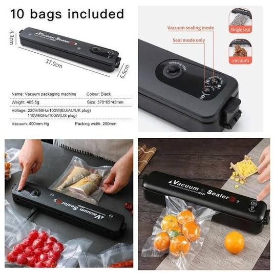 Automatic Vacuum Sealer Machine – Keep Food Fresh Longer 🍖🥦🍊