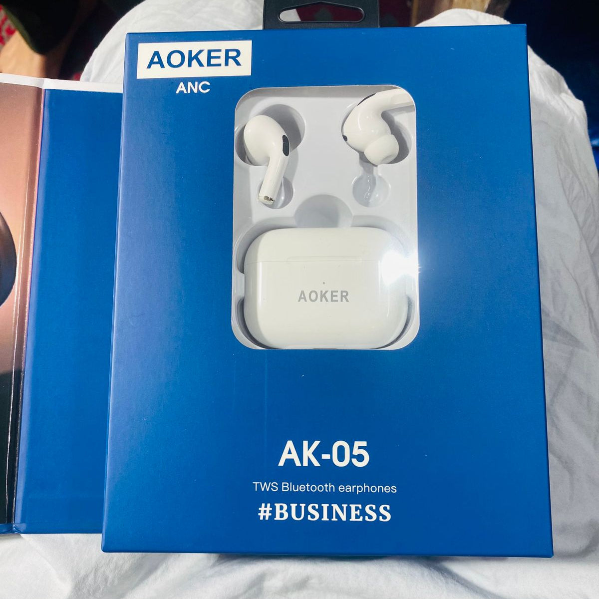 AOKER AK-05 True Wireless Earbuds | ANC + ENC | Bluetooth 5.3 | Hi-Res Stereo | Dual Mic
