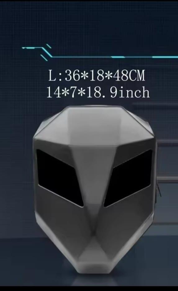 LED Smart Mask Backpack – Programmable Display | With Power Bank | App-Controlled | Hard Shell Design