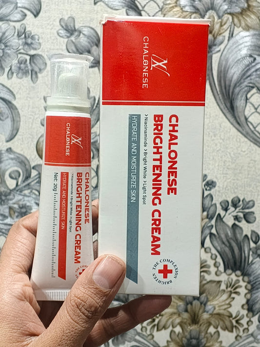 Chalonese Brightening Cream with Niacinamide – Hydrating & Moisturizing Skin Care (20g)