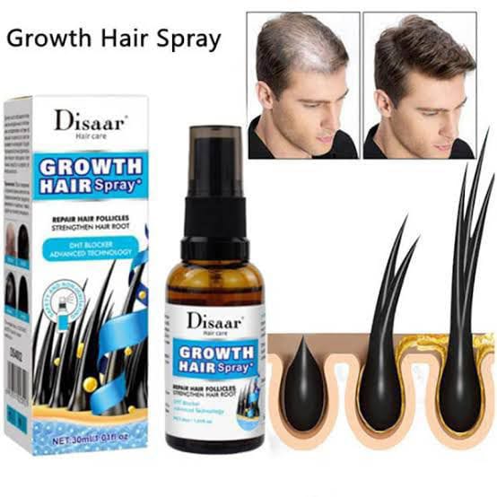 Disaar Growth Hair Spray – Hair Fall Control & Root Strengthening Formula