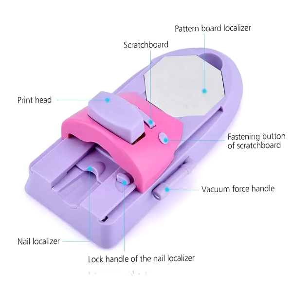 Diy Nail Art Magic Machine | Nail Art Diy Printing Machine