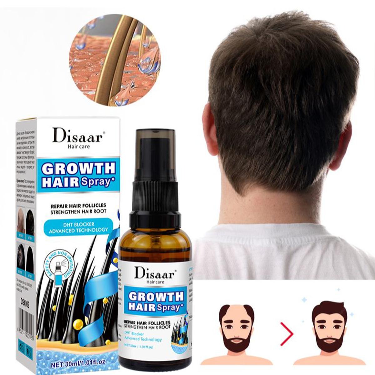 Disaar Growth Hair Spray – Hair Fall Control & Root Strengthening Formula