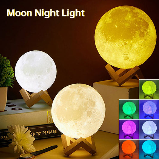 🌙 Moon Night Light – Bring the Magic of the Moon Into Your Room