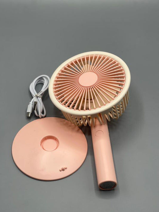 Mini Portable USB Desk Fan – Rechargeable, Quiet & Compact Table Fan for Home, Office, Dorm