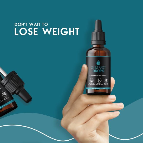 Slim Fast Drops – Weight Loss Supplements | Simple & Effective Weight Management Support